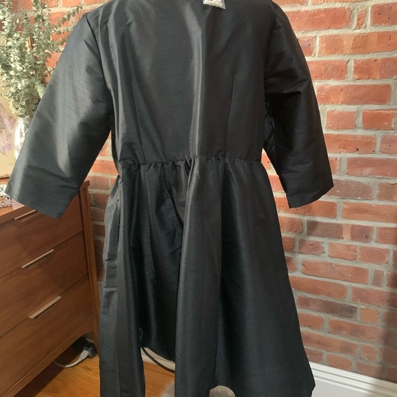 Pearl Bead Empire Dupioni Dress NWT - Picture 8 of 15